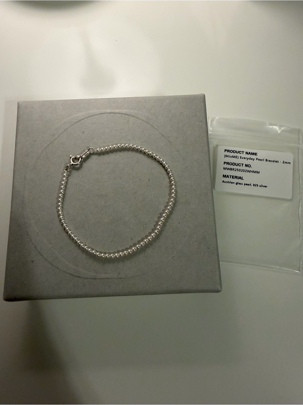 Monday Edition PEARL BRACELET - 2MM